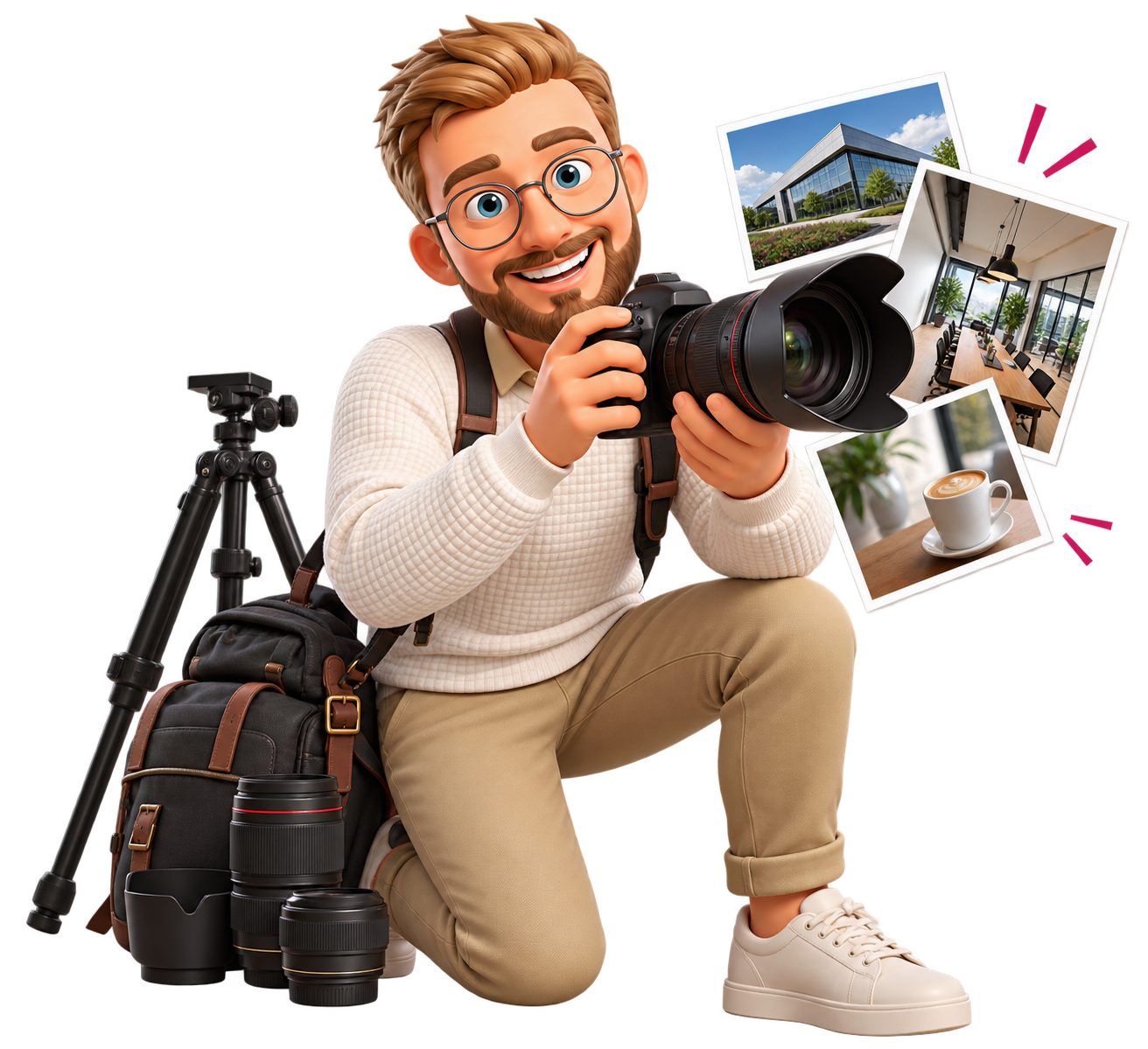 Fotograaf voor professionele bedrijfsfotografie en social media content