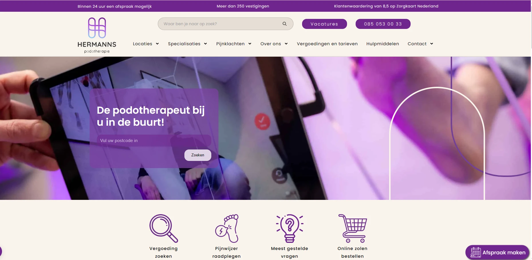 Podotherapie Hermanns